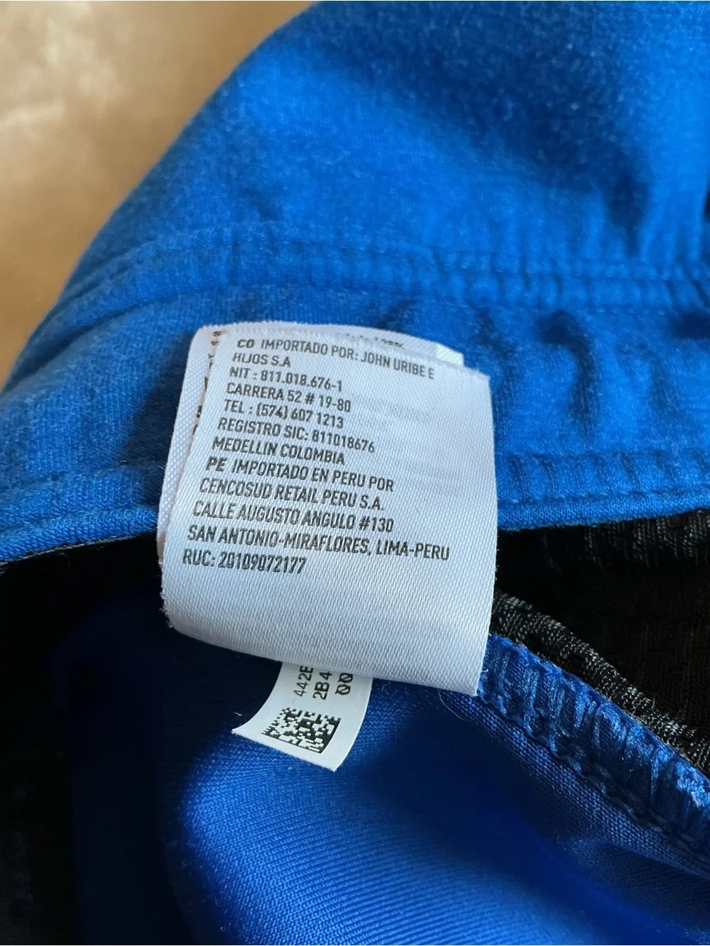 American Eagle Outfitters activewear bright blue & black trim sweat pants Size M
